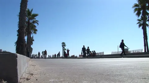 LA StaMonica-08a Video stock 1071771