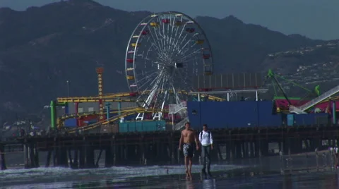 LA StaMonica-40b Stock-Footage 1071833