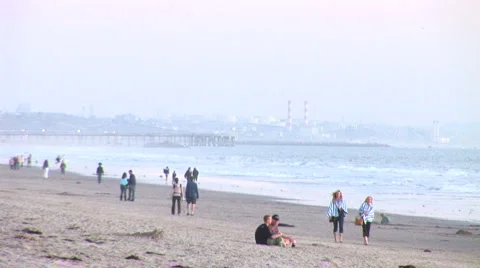 LA StaMonica-69a Video stock 1071905