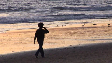 LA StaMonica-73b 스톡 동영상 1072001