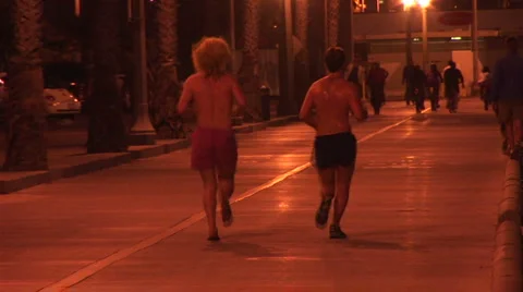 LA StaMonica-97b Video stock 1072116