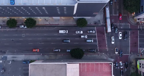 LA Streets Video stock 98464715