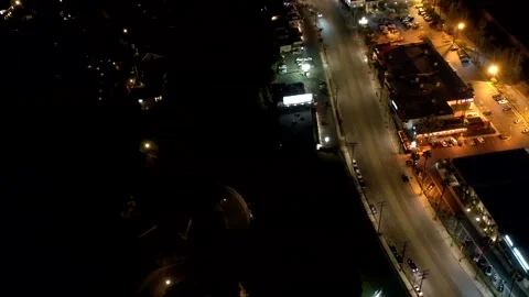 LA Studio City Aerial Hyperlapse - Night 스톡 동영상 242830654
