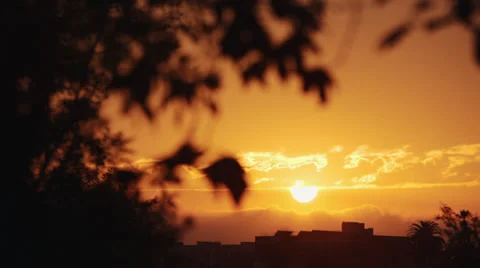 LA SUNSET - 2 Stock Footage 33732334