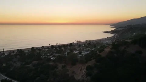 LA Sunset Hyperlapse Stock Footage 170795350