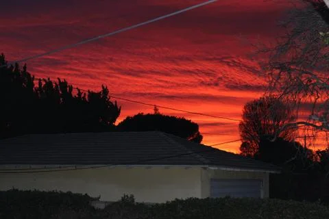 LA Sunset Stock Photos