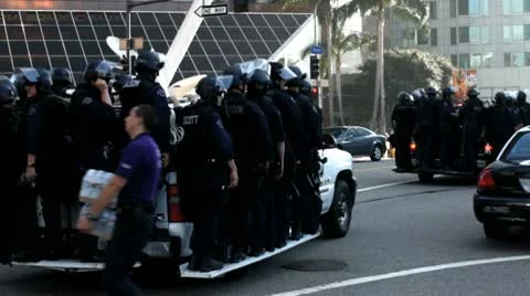 LA SWAT Stockbeeldmateriaal 10757321