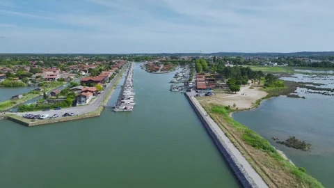 La Teste-de-Buch, Arcachon, Gironde, France, Europe Vidéo 311272202