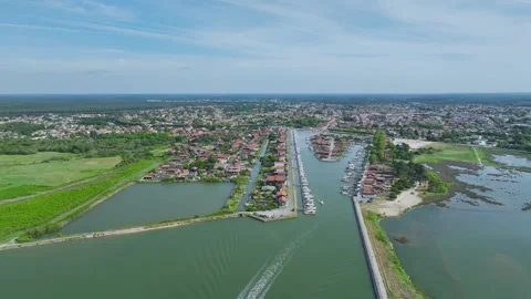 La Teste-de-Buch, Arcachon, Gironde, France, Europe Vidéo 311272284