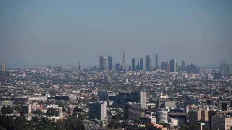 LA View of 10 Stock Footage 276920540