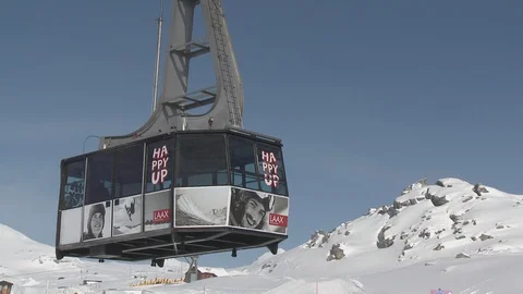 Laax - Gondola 2 動画素材 86061754