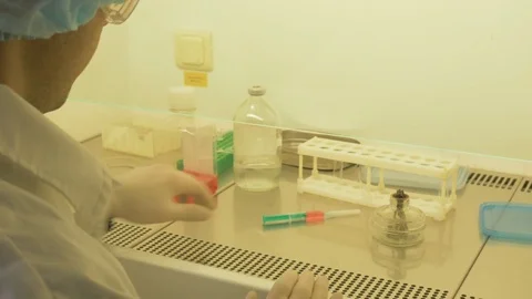  the lab assistant conducts analyzes. Antidote search Stock Footage 85276603