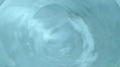 Lab beaker swirl 2 - blue Stock Footage 879826