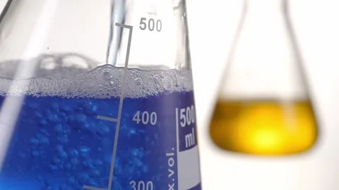 Lab blue 2 Stockbeeldmateriaal 140941232