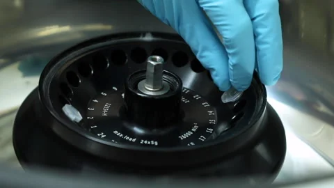 Lab centrifuge Stock-Footage 145362533