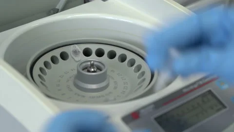 Lab centrifuge Stock-Footage 191465404