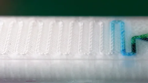 A lab-on-a-chip (LOC) is integration device with several laboratory functions Stock Footage 87437030