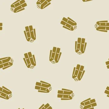 Lab coat engineer glyph seamless pattern 스톡 일러스트