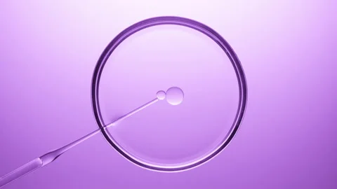 Lab dropper injecting oil into transparent liquid in petri dish Stock Footage 171890375