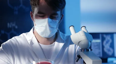 Lab experiment Stock Footage 41433752