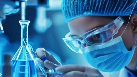 Lab experiment Stock Footage 285956527