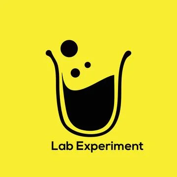 Lab experiment Stock Illustration