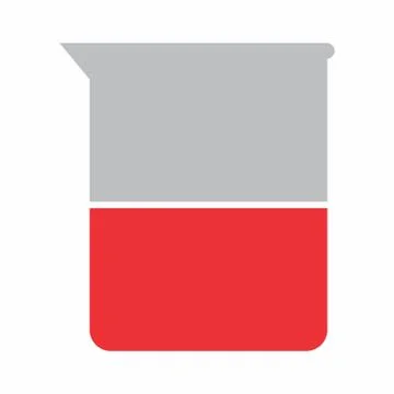 Lab flask icon Stock Illustration