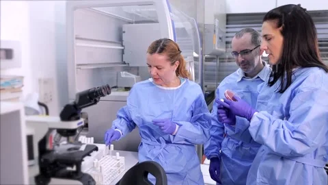 Lab Stock Footage 233345628