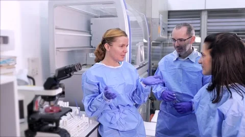 Lab Stock Footage 233345675