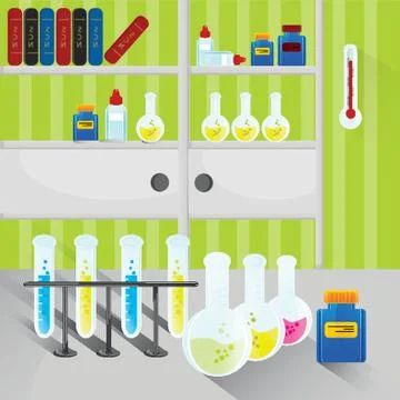 Lab Stock Illustration