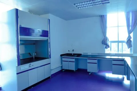 Lab interior Foto stock