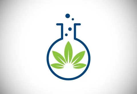 Lab logo template vector design, Lab logo science Stock Illustration