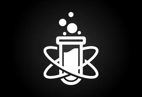 Lab logo template vector design, Lab logo science Stock Illustration