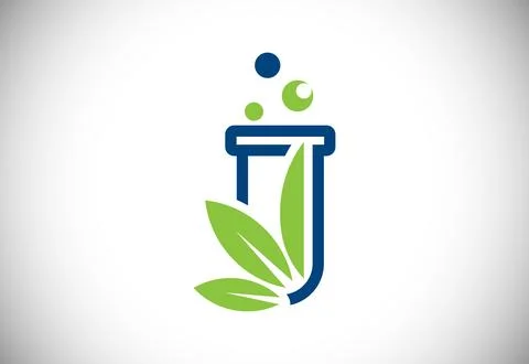 Lab logo template vector design, Lab logo science Stock Illustration