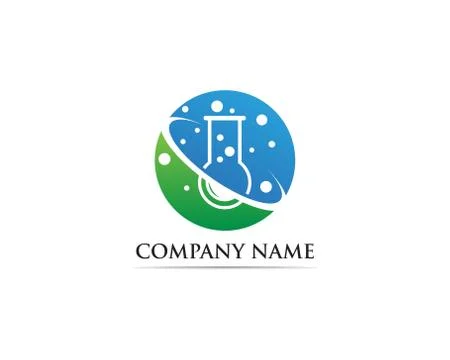 Lab logo vector icon template illustration icons 스톡 일러스트