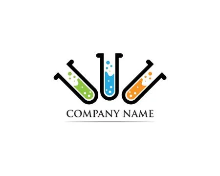 Lab logo vector icon template illustration 스톡 일러스트