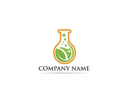 Lab logo vector icon template illustration 스톡 일러스트