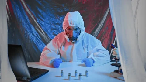 Lab research failure vaccine development scientist Stock Footage 166027295