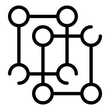 Lab research molecule icon outline vector. Medical test イラスト素材