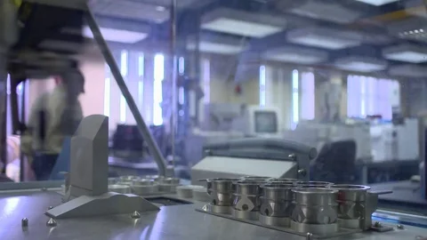 Lab Robot Arm Video stock 77074879