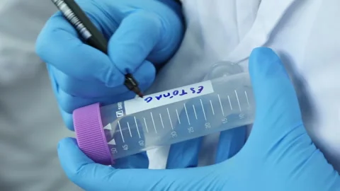 Lab sample label Stock Footage 145362763