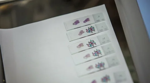Lab samples on glass Stock-Footage 49427856
