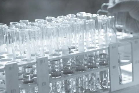 Lab science research Stock Photos