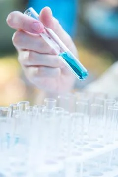Lab science research Stock Photos