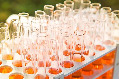 Lab science research Stock Photos