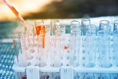 Lab science research Stock Photos