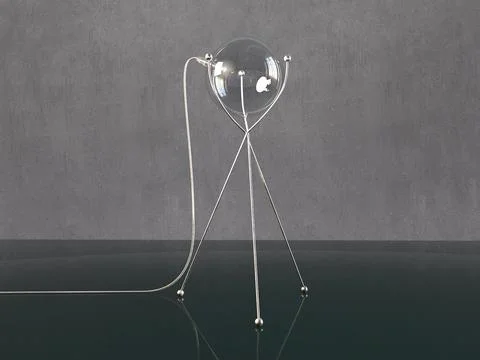 Lab Table Lamp TL1 3D Model