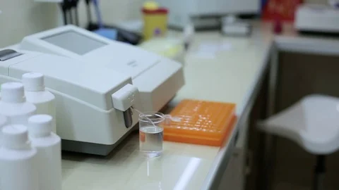 Lab technical equipment Stock Footage 75908241