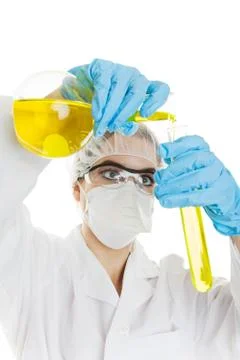 Lab technician Stock Photos