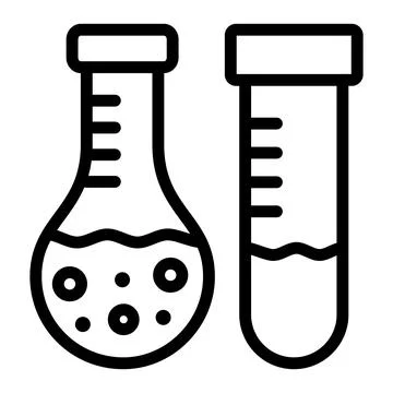 Lab test Vector Icon Design Illustration Stock Illustration